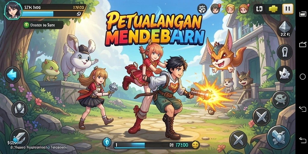 Gameplay dinamis dan pengalaman anime yang mendebarkan.