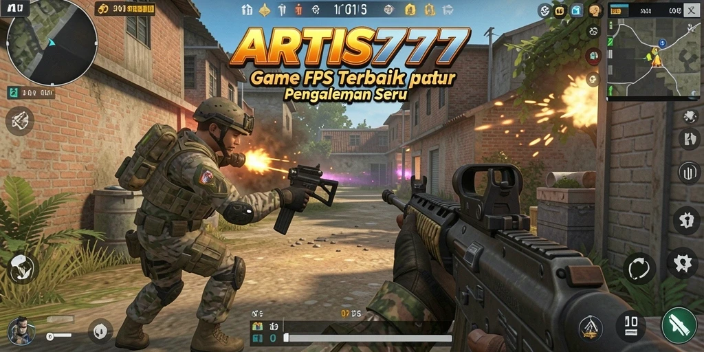 Gameplay seru dalam ARTIS777 dengan aksi tembak-menembak yang intens.