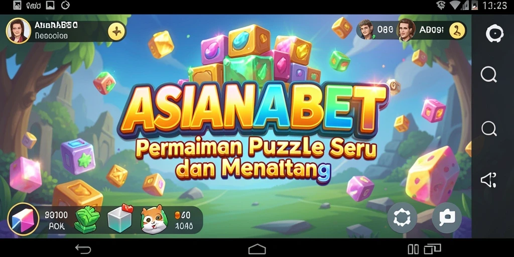 Tangkapan layar ASIANABET menampilkan gameplay puzzle menantang dan menarik.