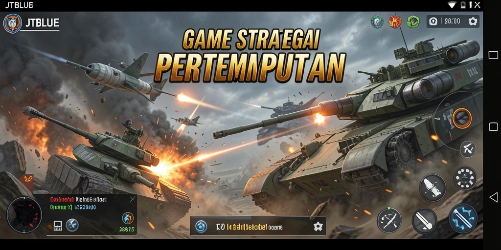 Tampilan gameplay JTBLUE yang seru dan interaktif.
