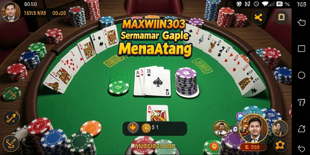 Tampilan gameplay seru dan interaktif di MAXWIN303.