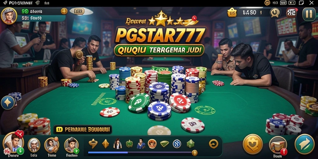 Tampak gameplay seru dari PGSTAR777 dalam permainan QiuQiu.