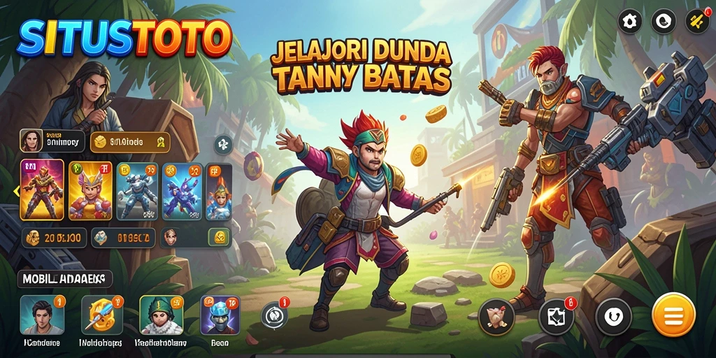 Screenshot menunjukkan petualangan seru di dunia terbuka SITUSTOTO.